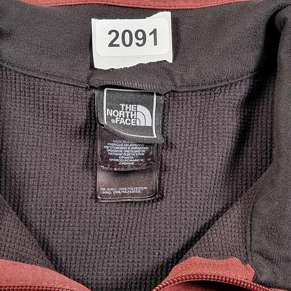 North Face Jacket Mens Large Full Zip Softshell Outdoor Layer Fleece‎ Lined - Picture 7 of 11